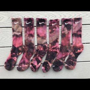 Reverse Dyed Nike Socks